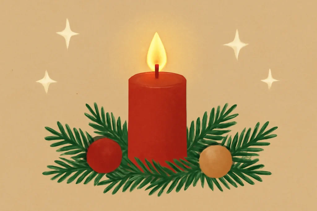 advent advent ein lichtlein brennt
