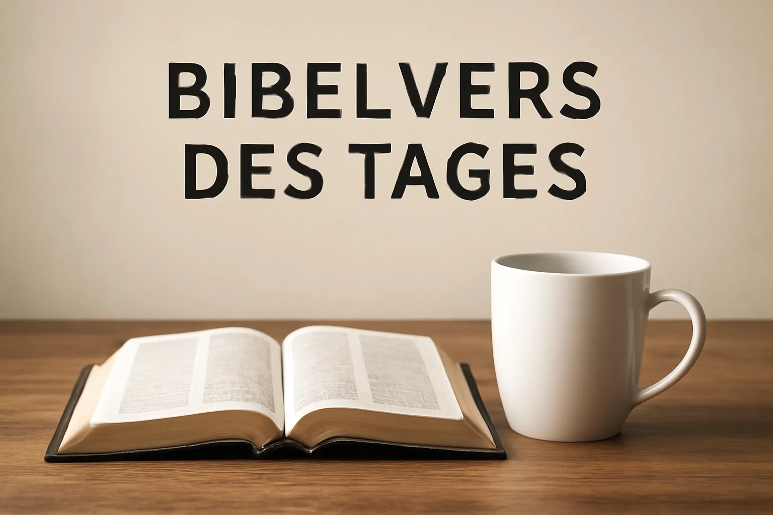 bibel vers des tages