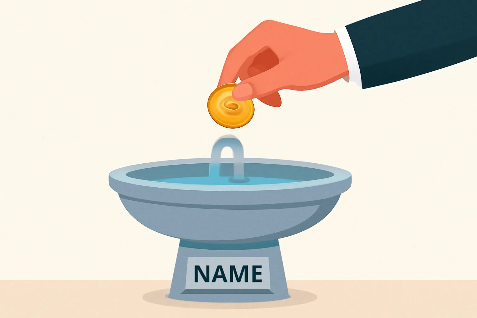 brunnen spenden mit namen kosten