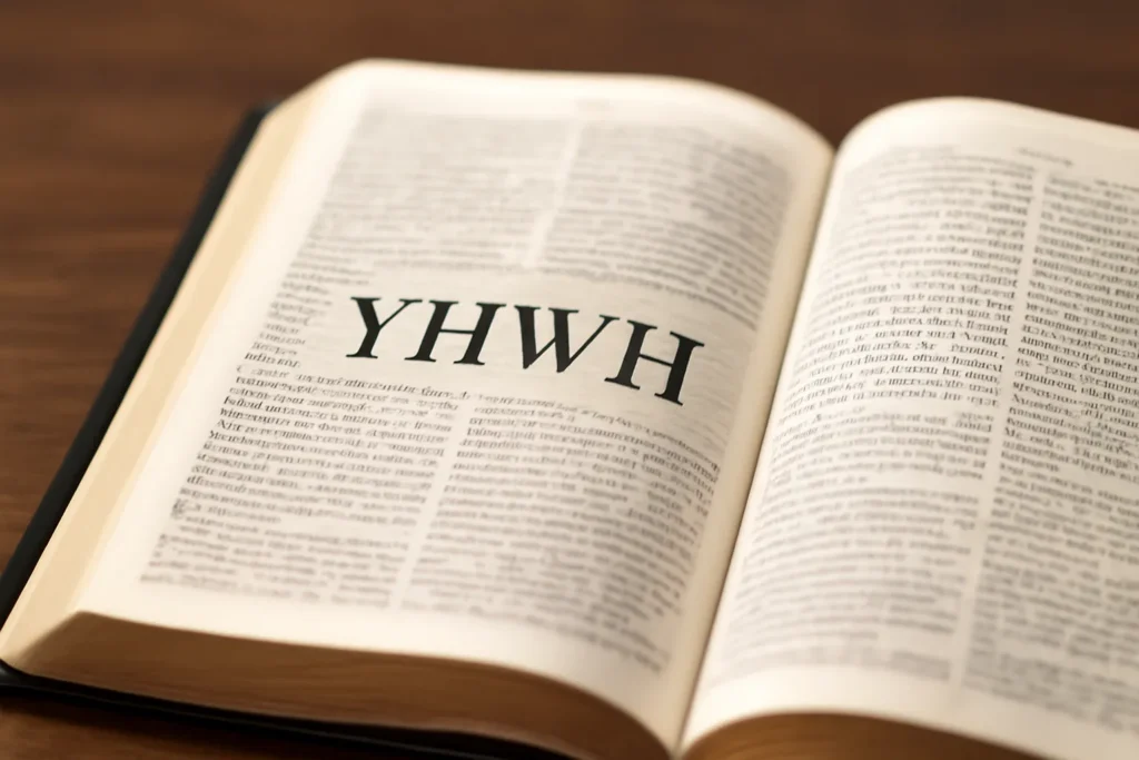 der name gottes in der bibel