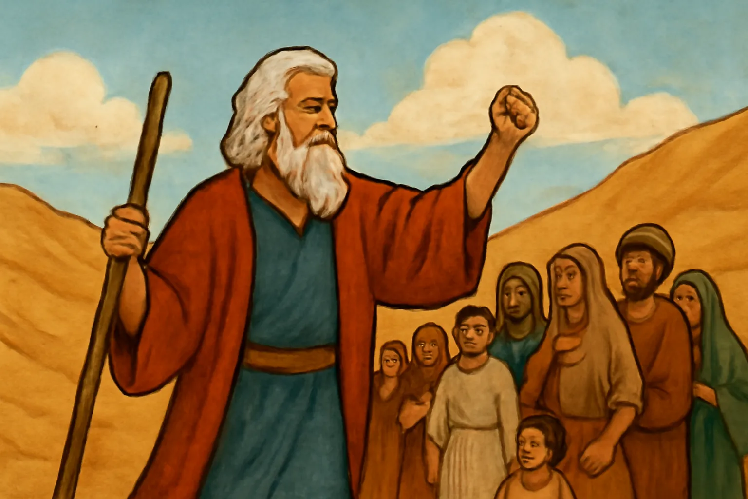 die geschichte moses in kurzform