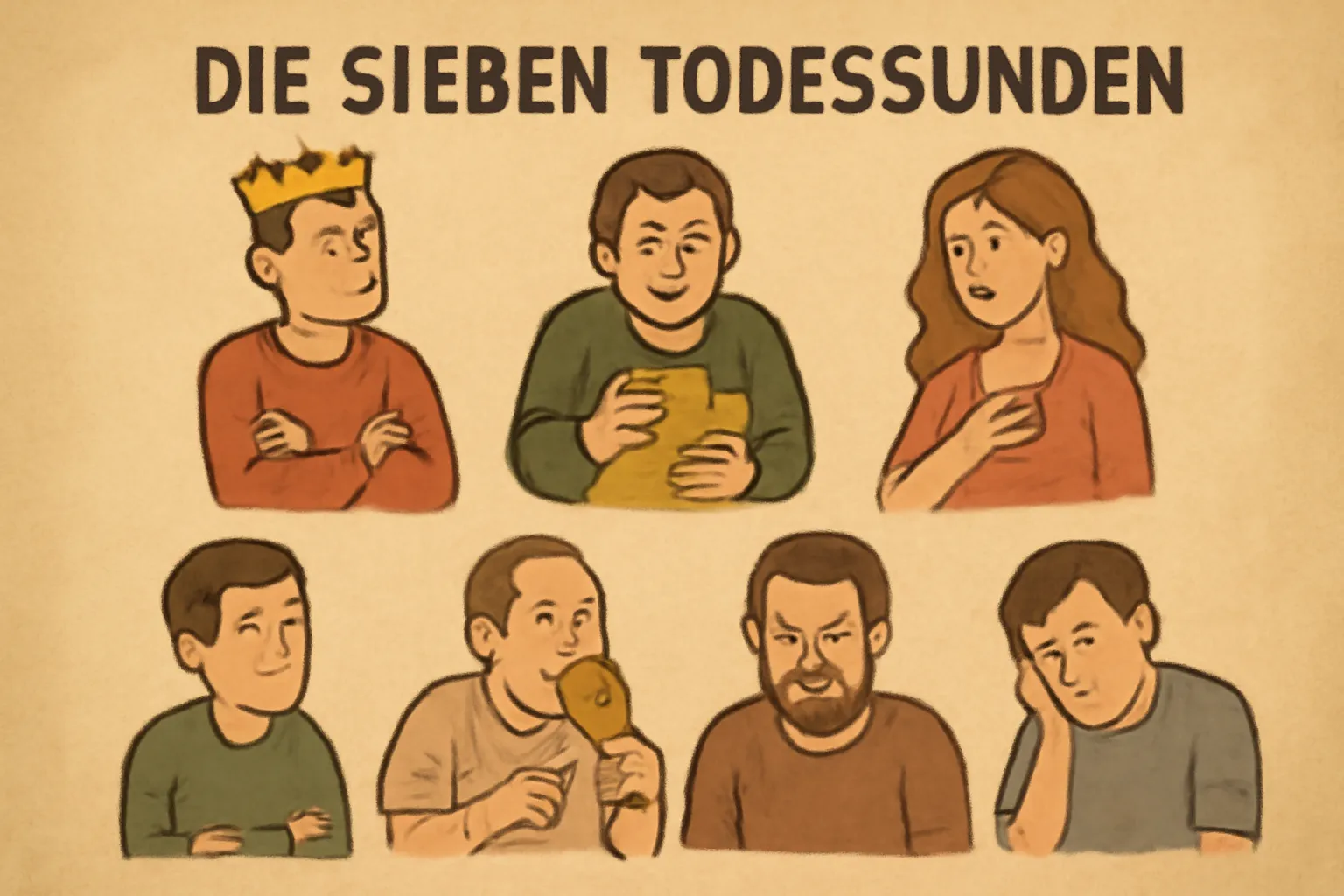 die sieben todessünden