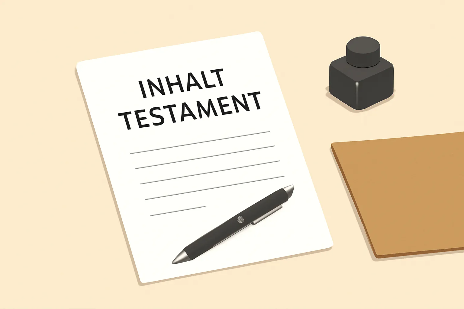 inhalt testament