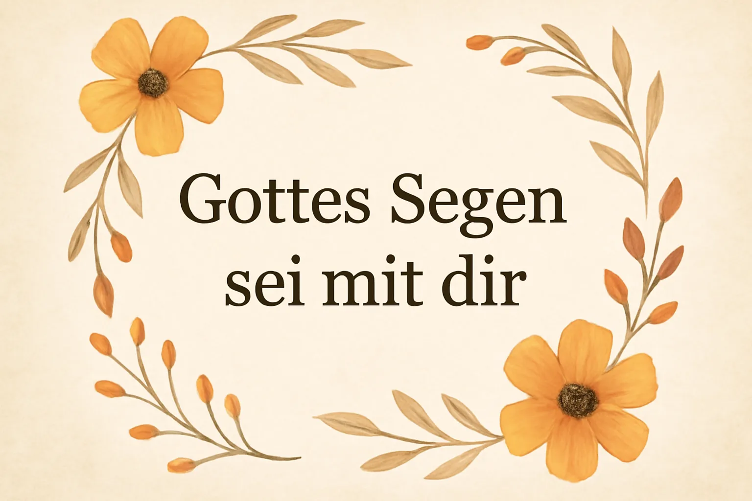 segen spruch