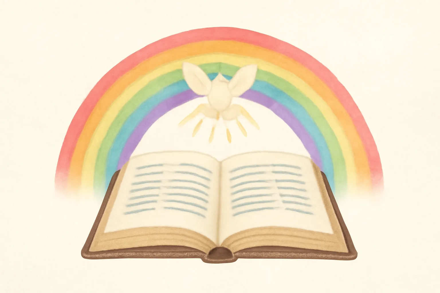 taufspruch bibel regenbogen
