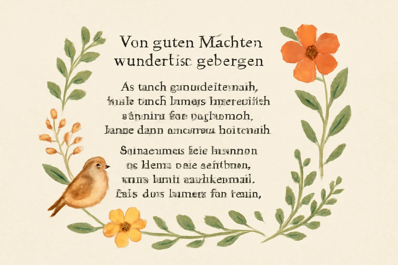 von guten mächten wunderbar geborgen text alle strophen